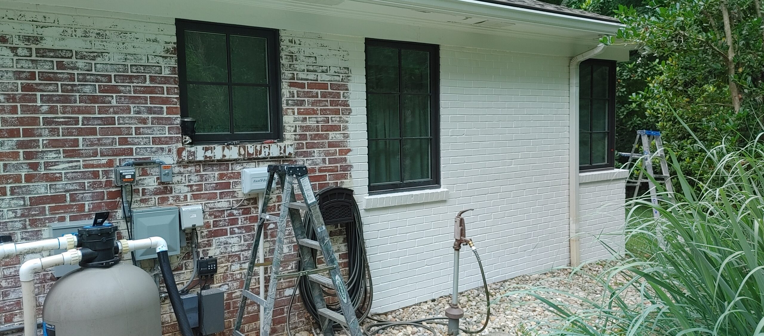 Just Ducky Painting and Drywall Repair Nashville Brick House